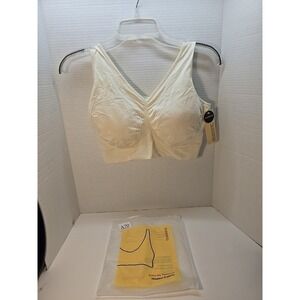 Truekind By Shapermint Everyday Thrown-on Wireless Bralette Beige 3XL